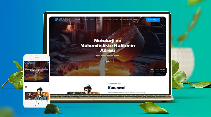 Döküm Sektöründe İleri Teknoloji: Alaşım Metalurji'nin Yeni Web Sitesi Yayında!